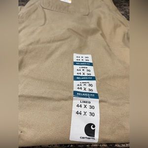 NWT Carhartt Men's Rugged Flex Rigby Knit Lined Dungaree 44/30